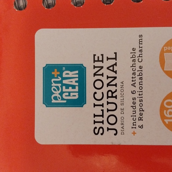 SILICONE POP IN CHARM FRONT COVER journal - Picture 7 of 8